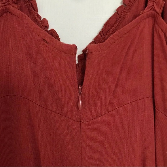 EUC: FOREVER 21 Ruffled Mini Dress - Picture 7 of 9